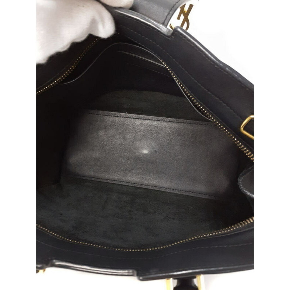 SAINT LAURENT PARIS Cabas 2WAY Leather Handbag - Picture 3 of 9